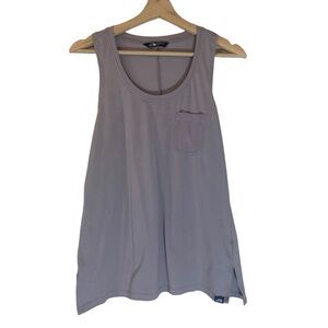 The North Face Lavender Womens Flash Dry Tank with Pocket Size Medium